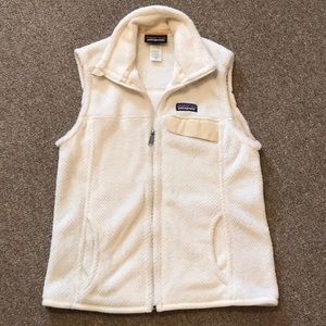 Like New Cream Patagonia Vest